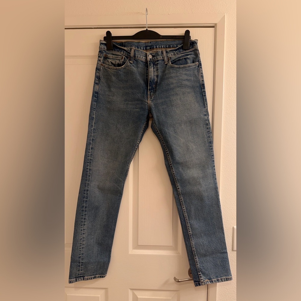 Levi's Light Blue Straight Jeans
